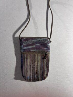 Maruca Design hand-crafted small handbag unique upholstery fabric grungy boho